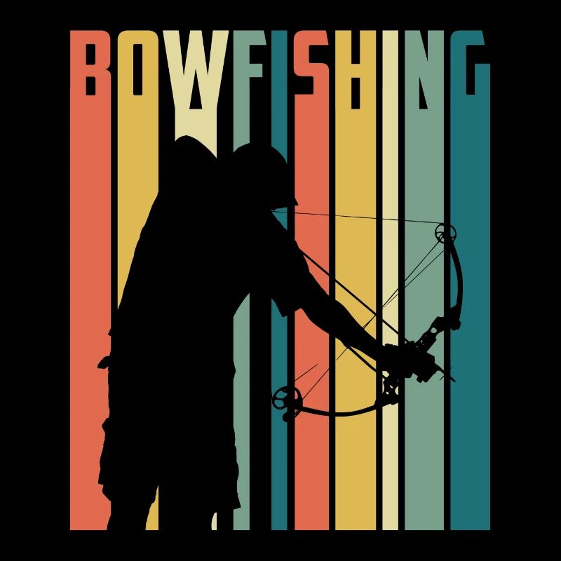 Bogenfischen Bogenjäger Fischjagd Bogen