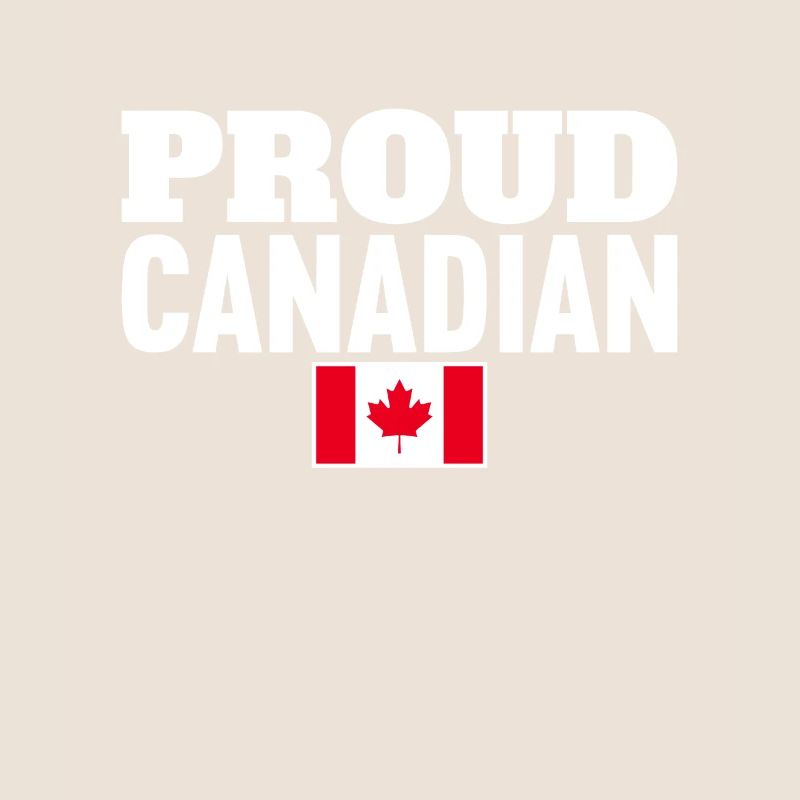 Fier Canadien Canada Drapeau canadien Canadien