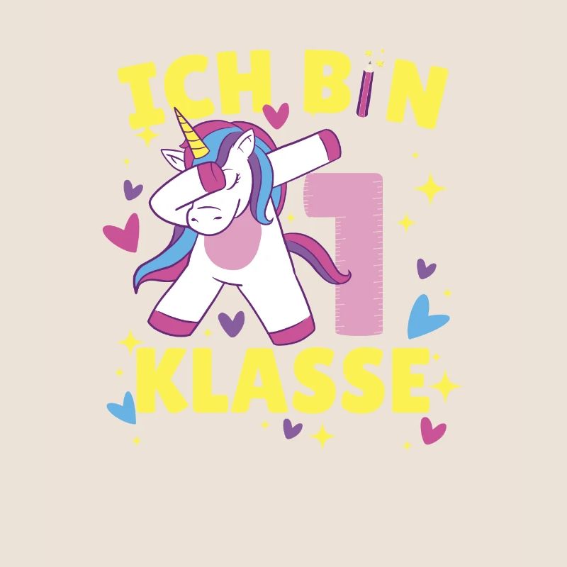 Ich Bin 1. Klasse Einhorn
