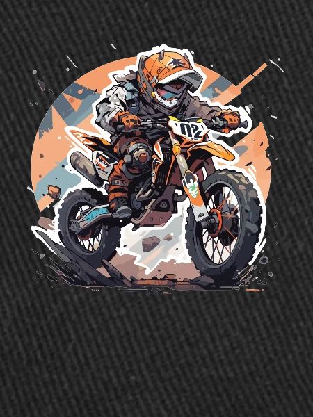Enfants de motocross