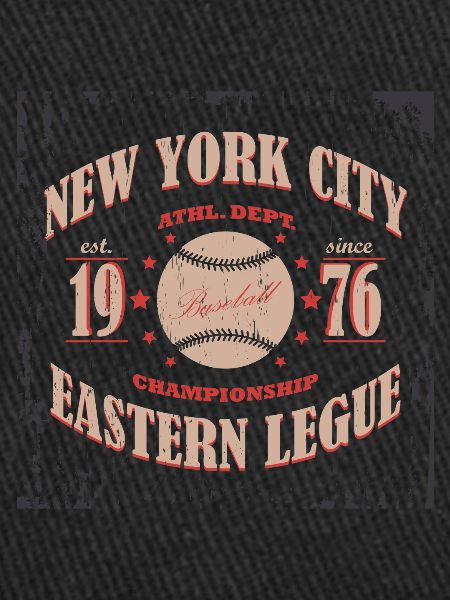 Baseball typography