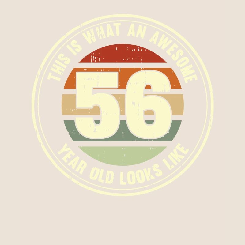 56. Geburtstag so sieht man mit 56 Retro Geschenk