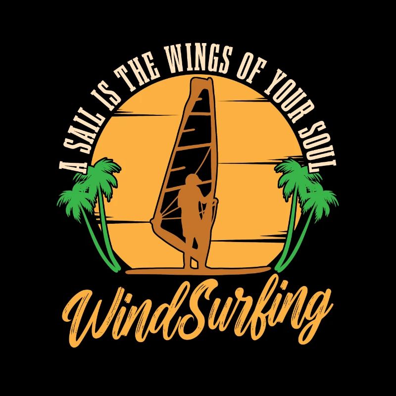 La planche à voile est les ailes de votre planche de surf