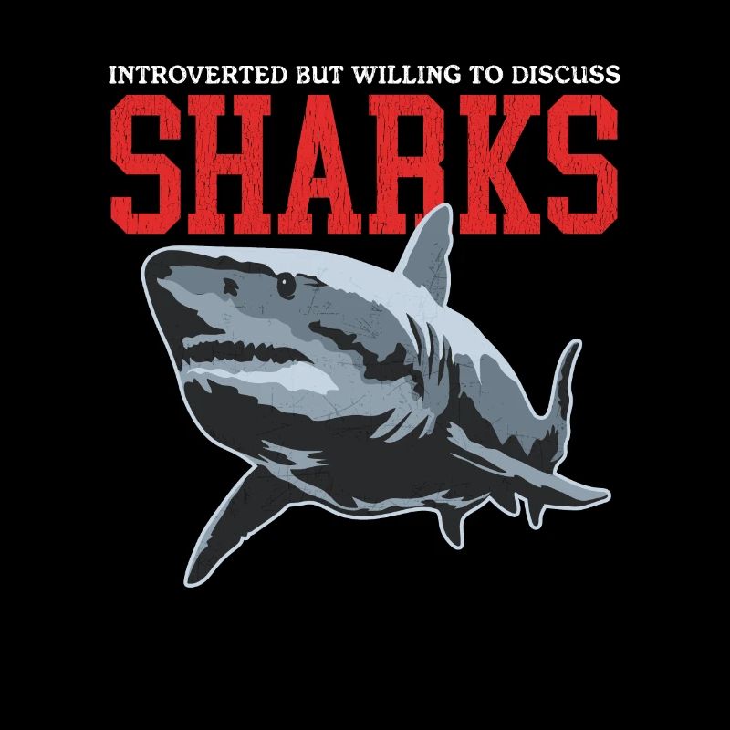 Sharks Shark Great White Shark Sharks Gift