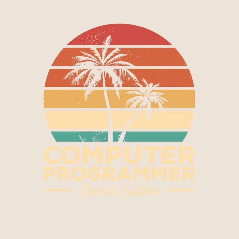 Retro Computerprogrammierer Sonderedition