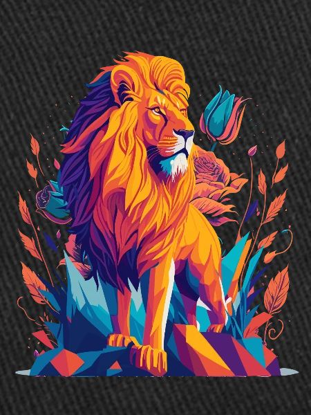 Majestic Lion Polygon
