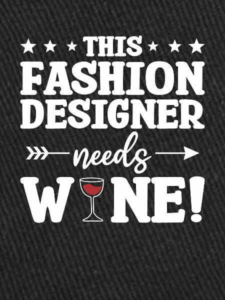 Dieser Modedesigner braucht Weindesign
