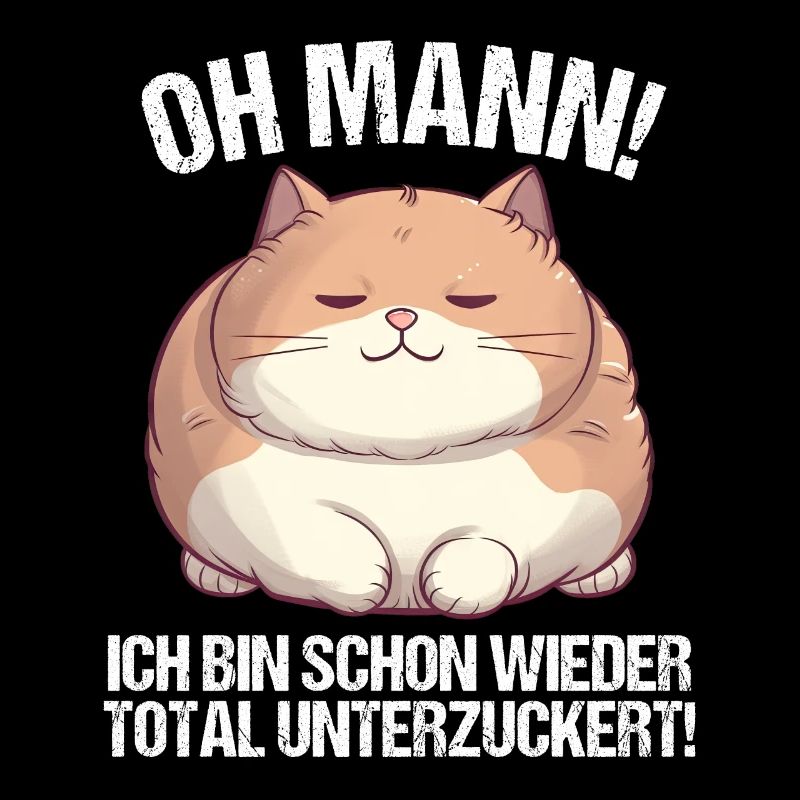 Ich bin schon wieder total unterzuckert Katze