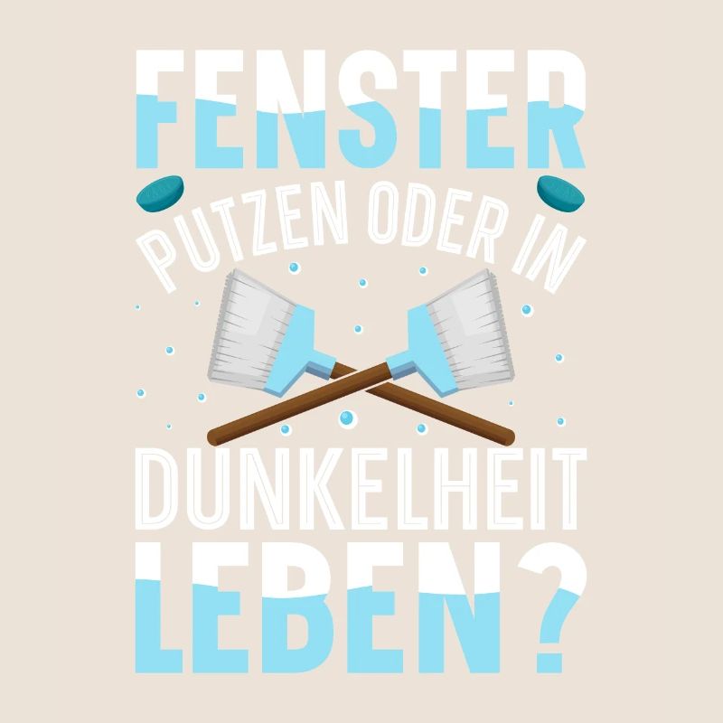 Fenster putzen oder in Dunkelheit leben