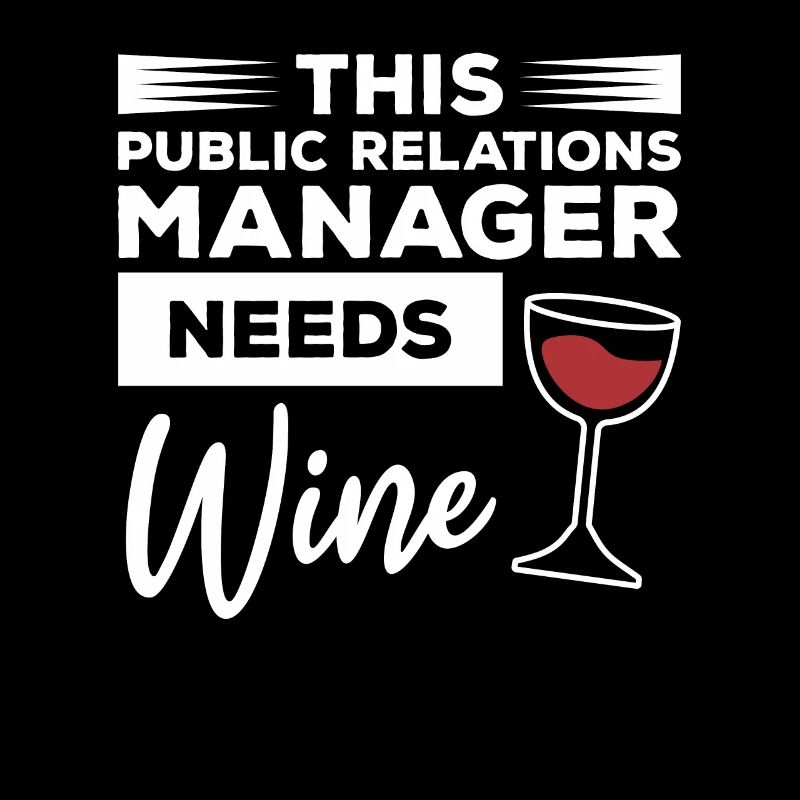 Ce responsable des relations publiques a besoin de vin