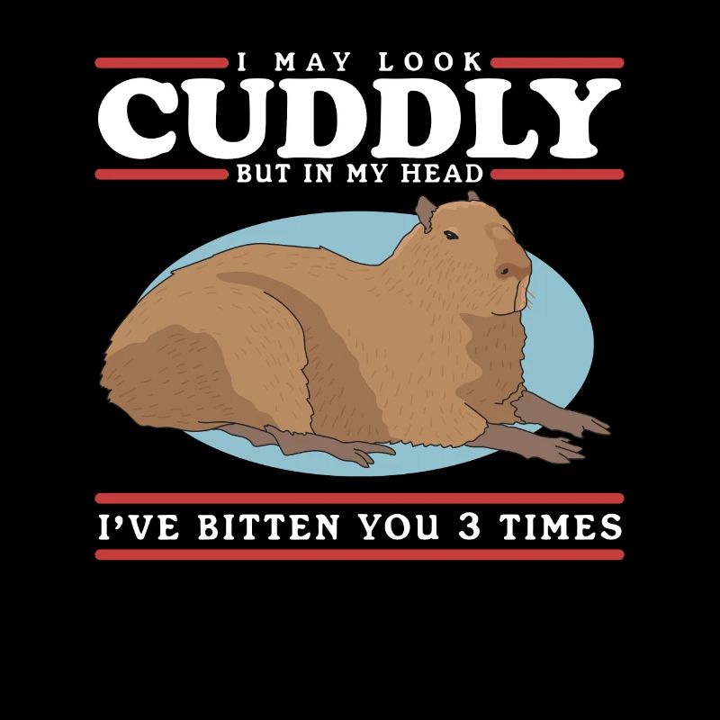 Capybara Wasserschwein Capybaras Geschenk