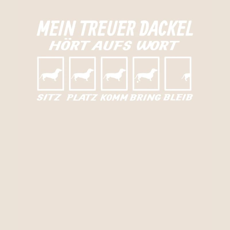 Hund Dackel Hundebesitzer Geschenkidee