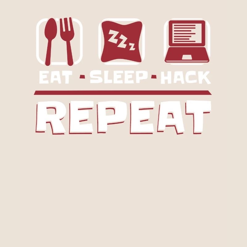 Eat Sleep Hack Repeat Social Engineering Phishing