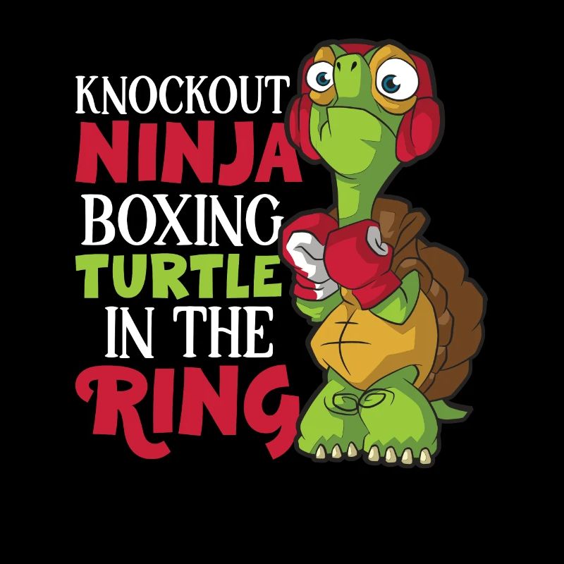 Turtle Boxing Boxing Ring Boxer Gloves Boxing Figh