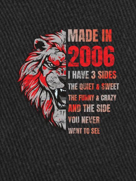 2006 Birthday Lion made in