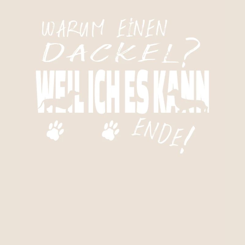 Hund Dackel Hundebesitzer Geschenkidee