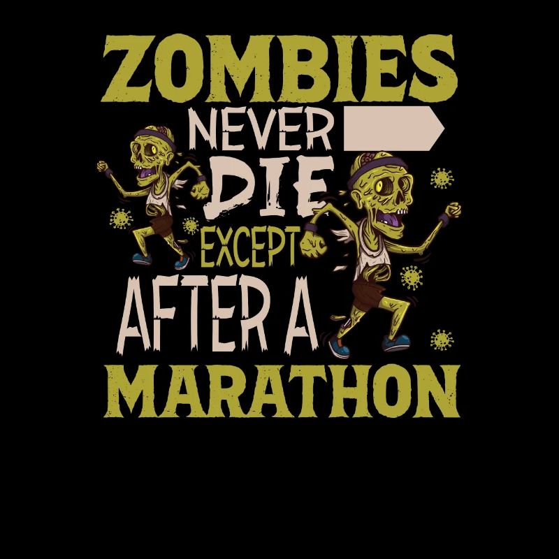 Horreur Zombie Runner Semi-Marathon Course Jogging