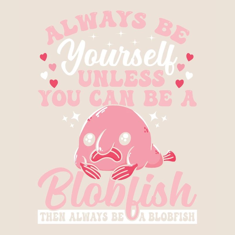 Soyez toujours vous-même, propriétaire de Blobfish,