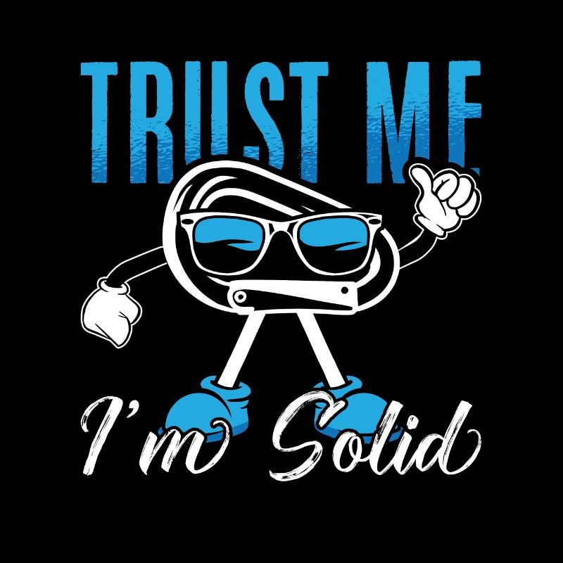 Rock Climbing Trust Me I'm Solid Mountaineering