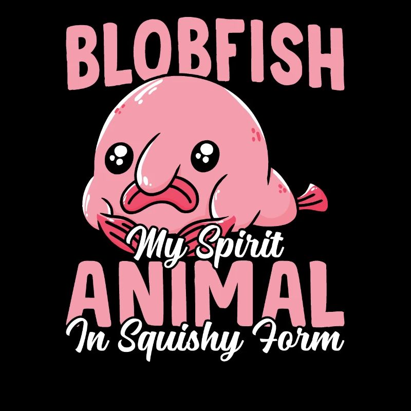 Blobfish Ghost Animal Blobfish Owner Lover