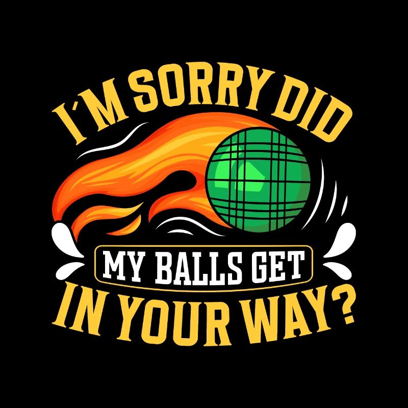 Jeu de pétanque amusant