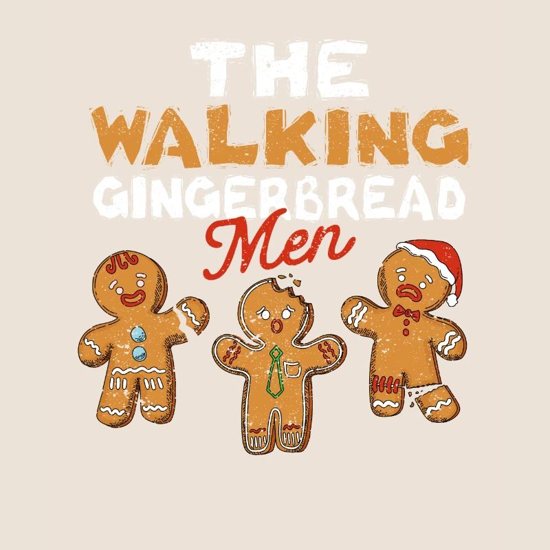 The Walking Gingerbread Men Xmas Cookie Baking