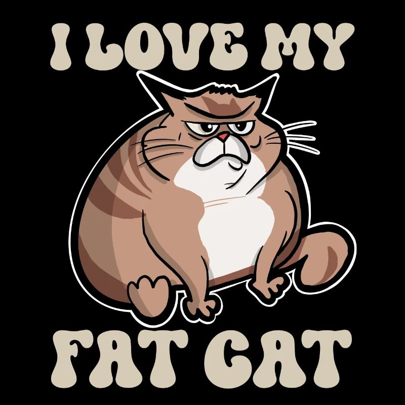 Katze Dicke Katze