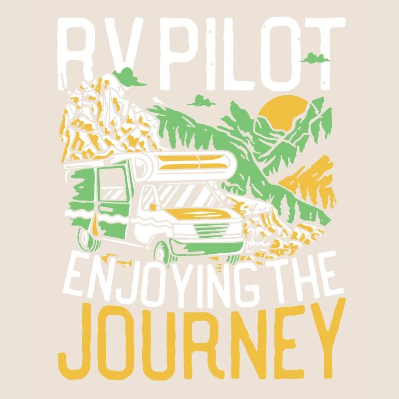 RV Pilot Genießen Sie die Reise RV Camping