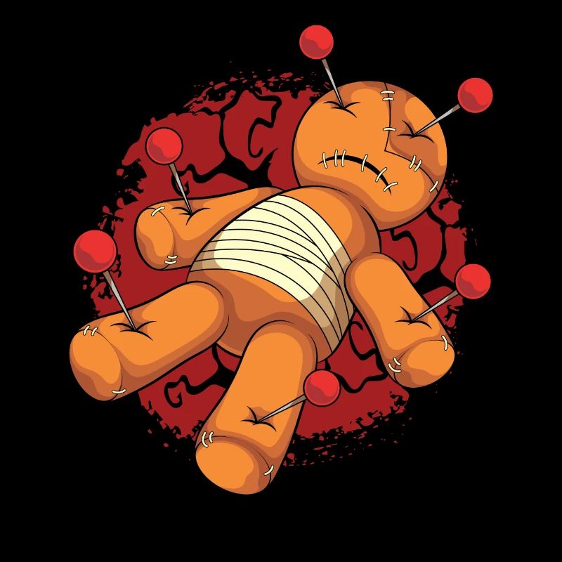 Witch Voodoo Sorcery Gift Wicca Voodoo Doll