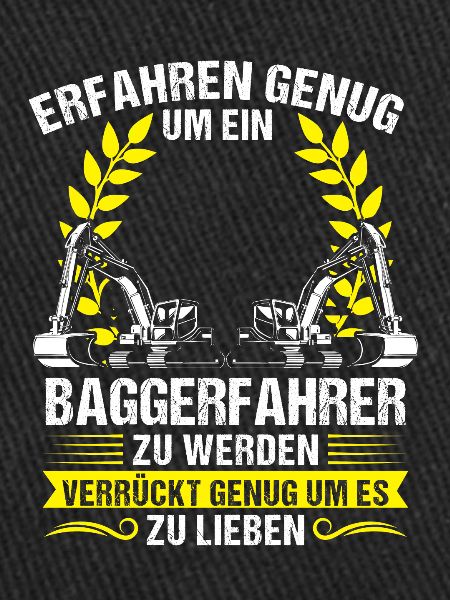 Baggerfahrer Beruf Lader Geschenk