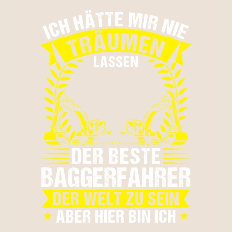 Baggerfahrer Beruf Lader Geschenk