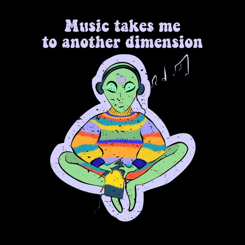 Musik Bringt Mich In Eine Andere Dimension Ufo