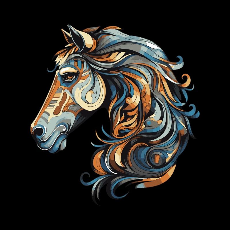 Portrait de cheval