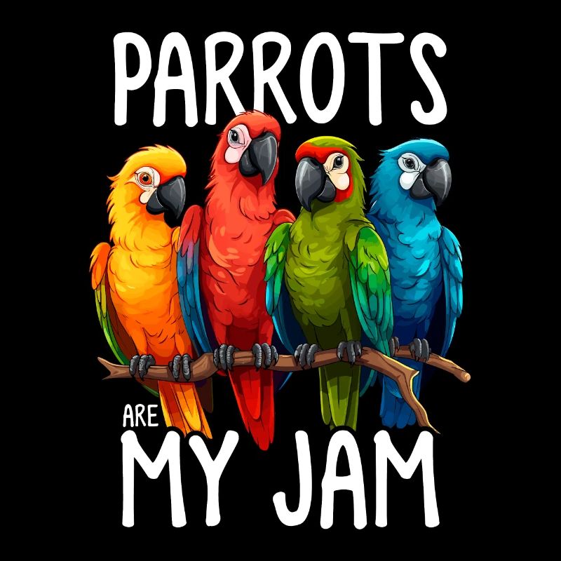 Drôle de perroquet Oiseaux Perroquet Perruche Perroquet Perroquet