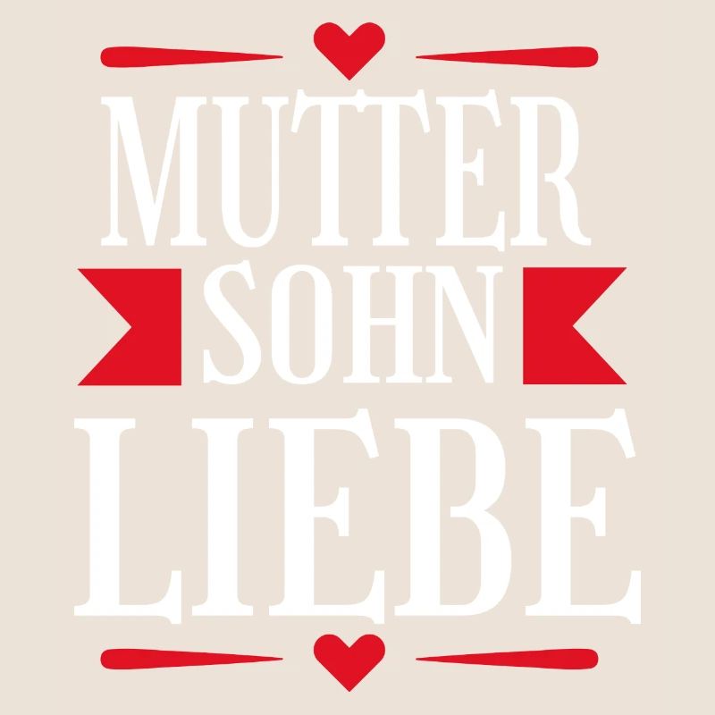 Mutter Sohn Liebe Tshirt