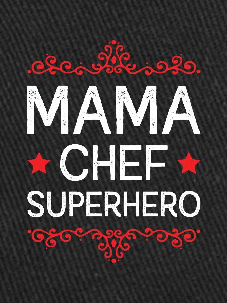 Mama Chef Superheld Mutter