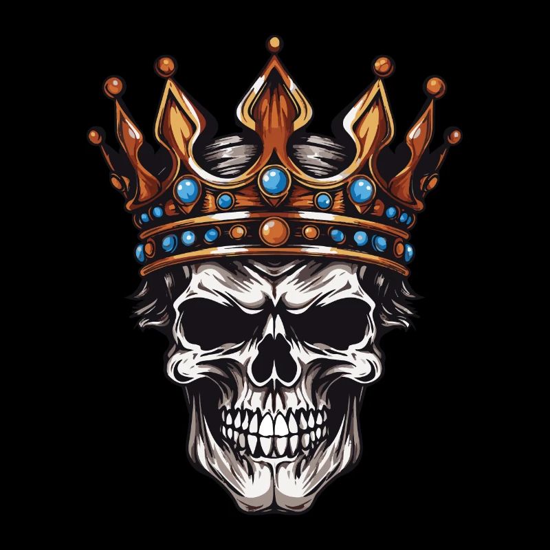 Skull King Crown