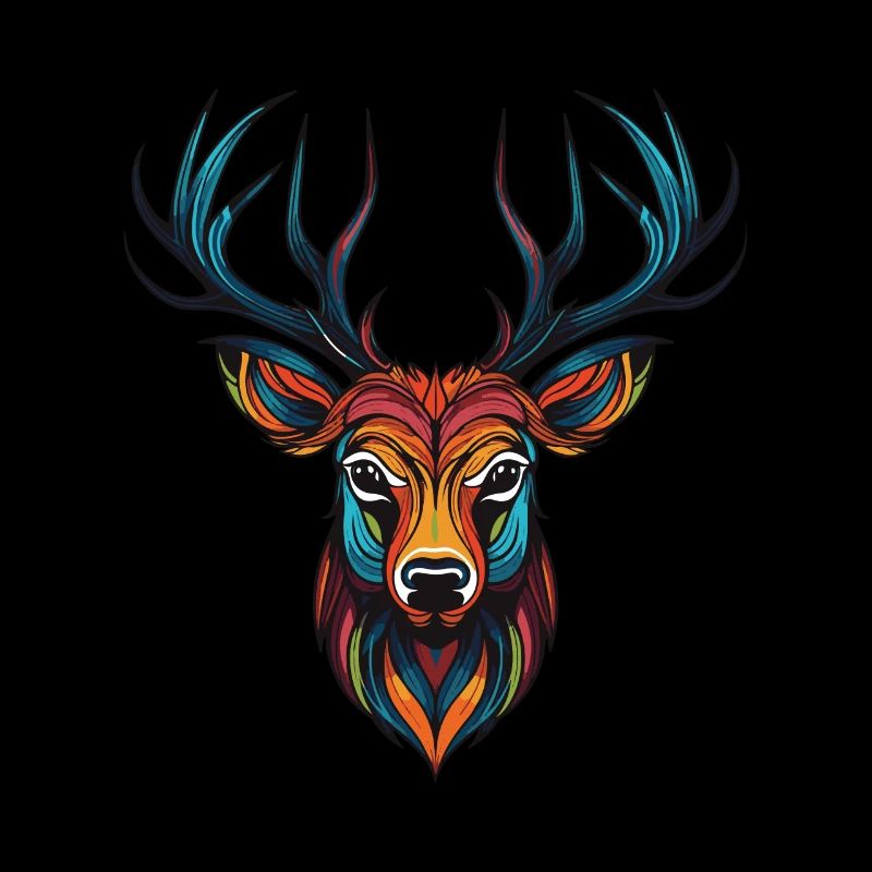 Portrait de cerf