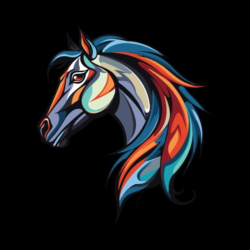 Portrait de cheval