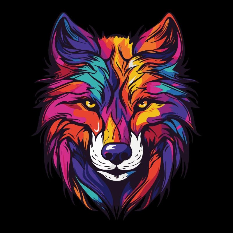 Portrait de loup