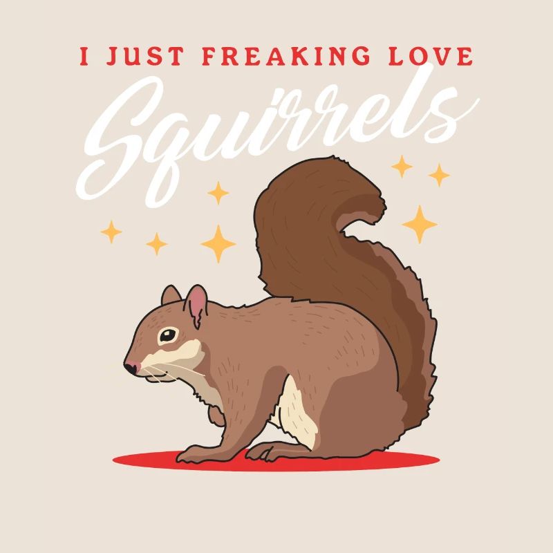 Süßes Eichhörnchen Hörnchen Grauhörnchen Geschenk