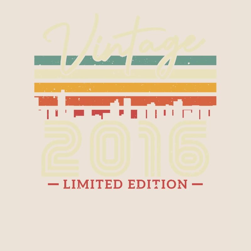 Vintage Birthday Gift 2016