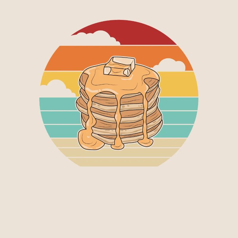Retro Recipes Flapjack Griddlecake Lover Pancake