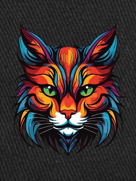 Cat Portrait Head