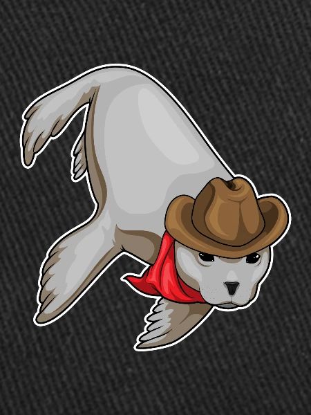 Chapeau de cowboy de phoque
