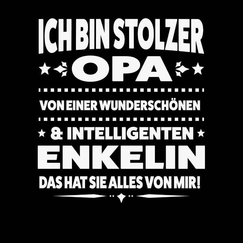 Opa Enkelin Großvater Geschenk