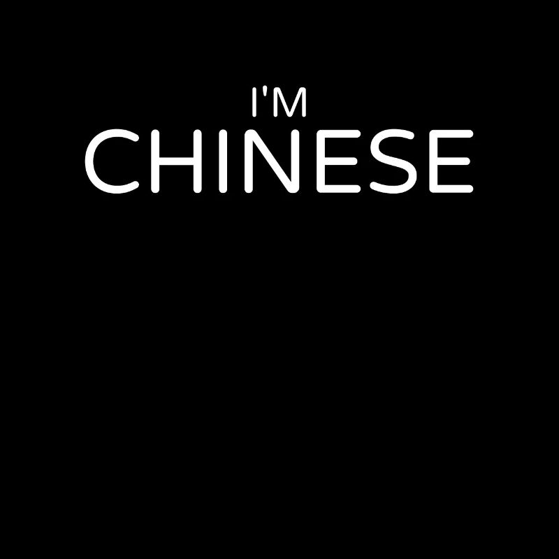 Je suis chinois Chine Chinesische