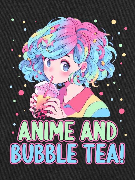 Anime et Boba Bubble Tea