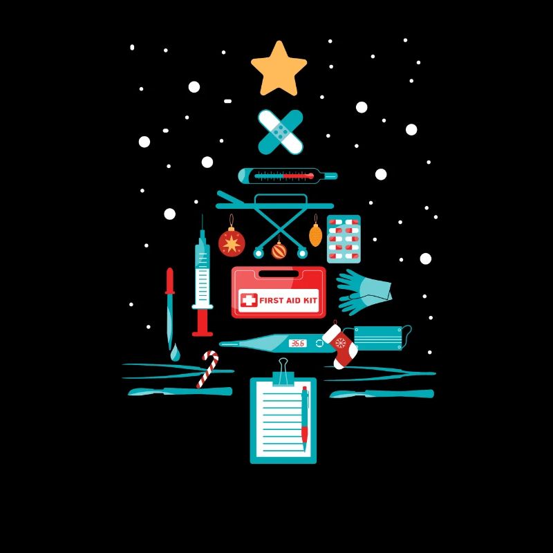 Nurse Christmas Tree RN Registered