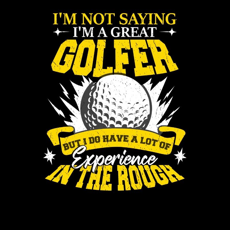 Ich bin ein großartiger Golfer